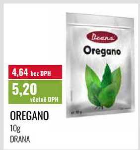 OREGANO, 10g DRANA