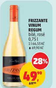 FRIZZANTE VINUM REGUM bílé, 0,75 l