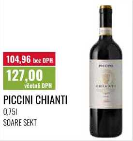 PICCINI CHIANTI, 0,751