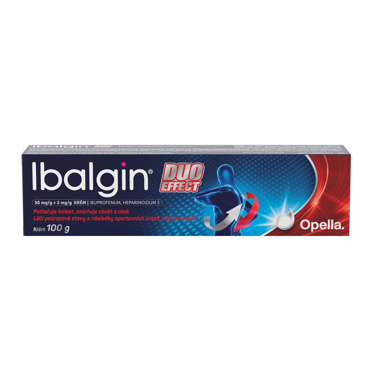 Ibalgin Duo Effect krém 50mg/g+2mg/g 100g