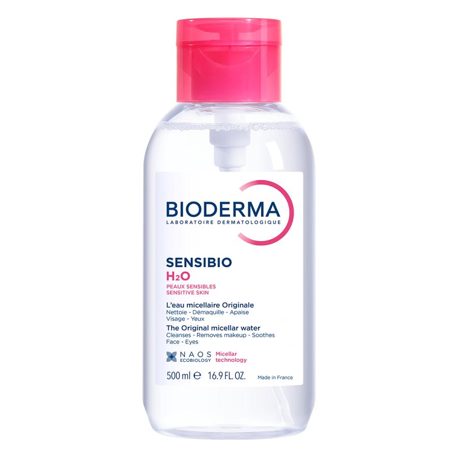 Bioderma Sensibio H2o s pumpou 500ml Lékárna LEMON