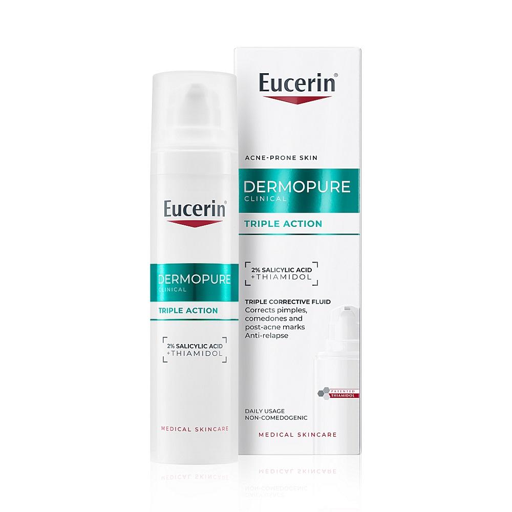 Eucerin DermoPure Clinical fluid s trojitým účinkem 40ml Lékárna LEMON