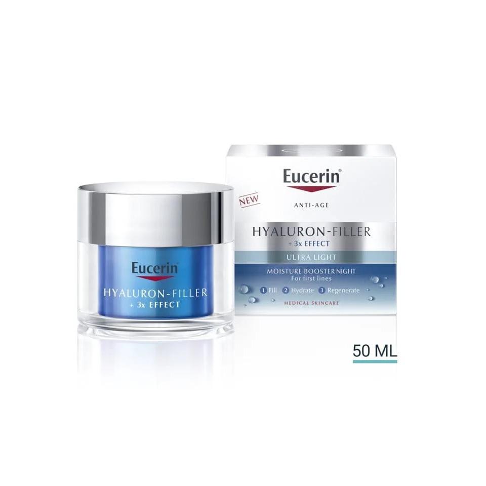 Eucerin Hyaluron-Filler + 3xEffect hydratační noční gel 50ml Lékárna LEMON