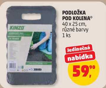 PODLOŽKA POD KOLENA 40 x 25 cm, různé barvy, 1 ks 