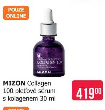 MIZON Collagen 100 pleťové sérum s kolagenem 30 ml Teta drogerie