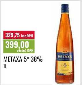 METAXA 5* 38%, 11