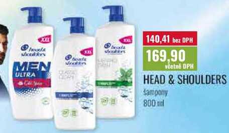 HEAD & SHOULDERS 800 ml Ratio