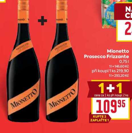 Mionetto Prosecco Frizzante 0,75l