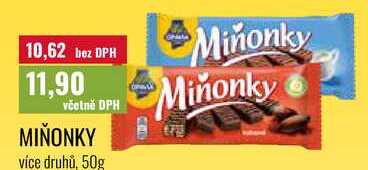 MIŇONKY, více druhů, 50g
