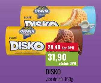 DISKO, více druhů, 169g 