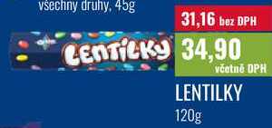 LENTILKY 120g