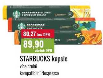 STARBUCKS kapsle