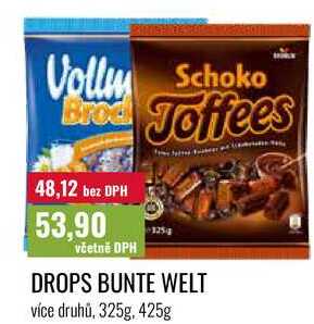 DROPS BUNTE WELT, více druhů, 325g, 425g 