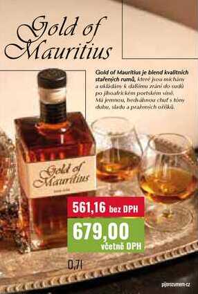 Gold of Mauritius 0,7l