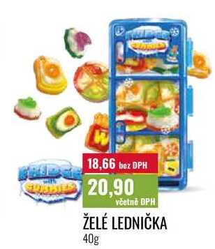 ŽELÉ LEDNIČKA, 40g