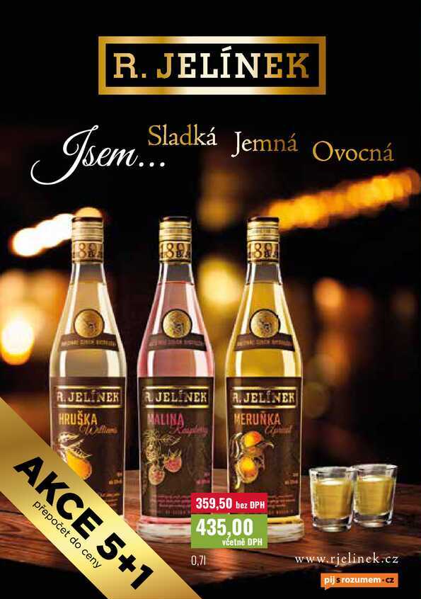 R. JELÍNEK Sladká Jemná Ovocná 0,7l
