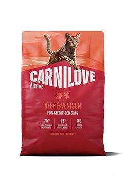 Carnilove Cat Active Dry Beef&venision sterilized adult AB 2kg