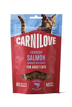 Carnilove Cat Crunchy Snack Salmon Catnip 50g
