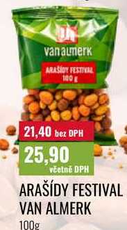 ARAŠÍDY FESTIVAL VAN ALMERK 100g