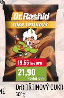 DrR TŘTINOVÝ CUKR 500g