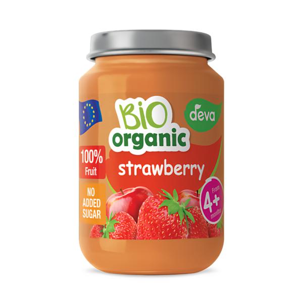 Deva BIO příkrm jahoda Košík.cz