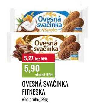 OVESNÁ SVAČINKA FITNESKA 39g