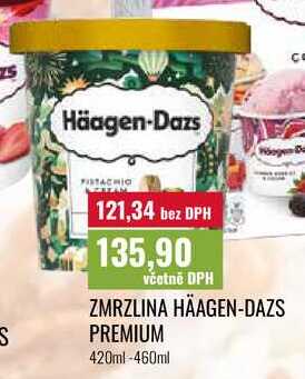 HÄAGEN-DAZS PREMIUM 420ml -460ml