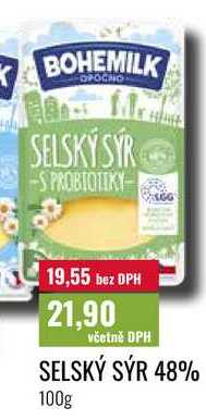 SELSKÝ SÝR 48% 100g