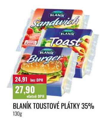 BLANÍK TOUSTOVÉ PLÁTKY 35% 130g