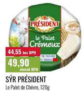 SÝR PRÉSIDENT 120g  