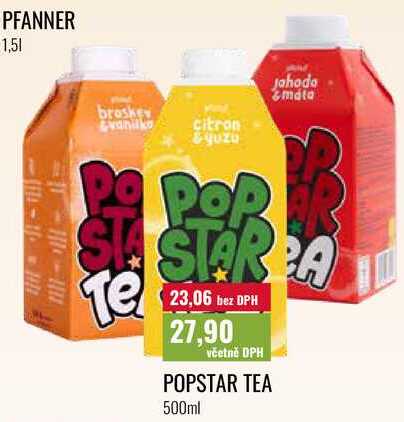 POPSTAR TEA 500ml 