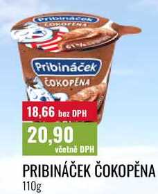 PRIBINÁČEK ČOKOPĚNA 110g