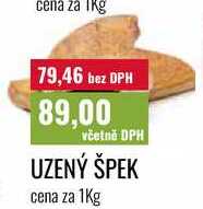 UZENÝ ŠPEK cena za 1Kg