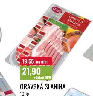ORAVSKÁ SLANINA 100g