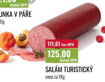SALÁM TURISTICKÝ cena za 1Kg
