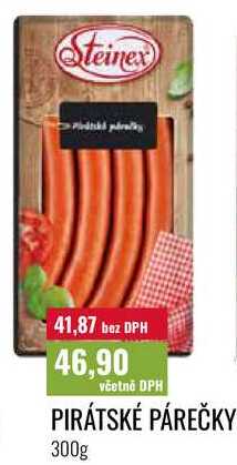 PIRÁTSKÉ PÁREČKY 300g