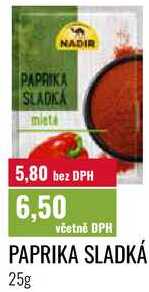 PAPRIKA SLADKÁ 25g