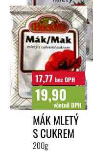 MÁK MLETÝ S CUKREM 200g 