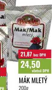 MÁK MLETÝ 200g 