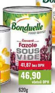Bonduelle SOUS VIDE Červené Fazole 620g
