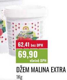 DŽEM MALINA EXTRA 1Kg 