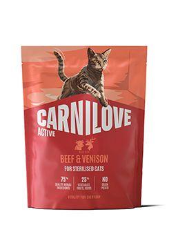 Carnilove Cat Active Dry Beef&venison sterilised adult ab 400g