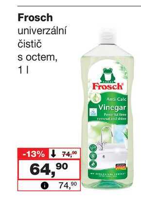 Frosch univerzální čistič s octem, 1l