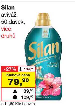 Silan aviváž, 50 dávek Barvy a laky drogerie 