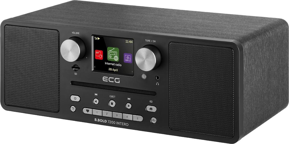 DAB Rádio B.BOLD 7200 Intero Black, 1 KS