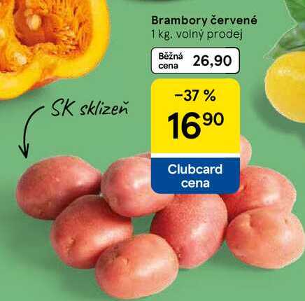 Brambory červené, 1 kg