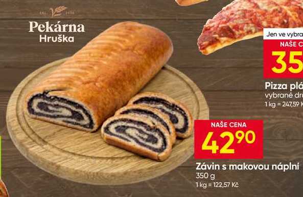 Závin s makovou náplní 350 g
