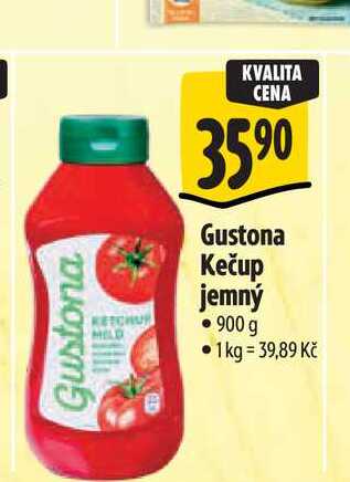 Gustona Kečup jemný 900 g