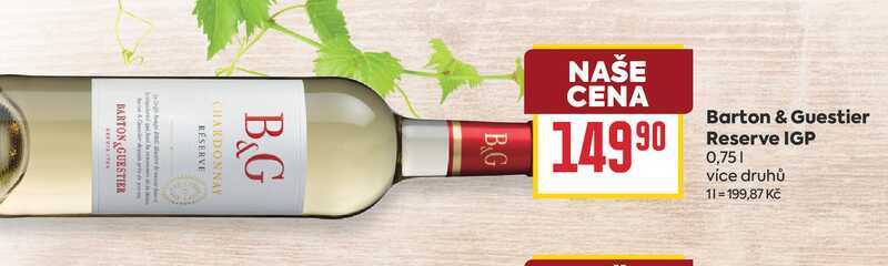Barton & Guestier Reserve IGP 0,75l