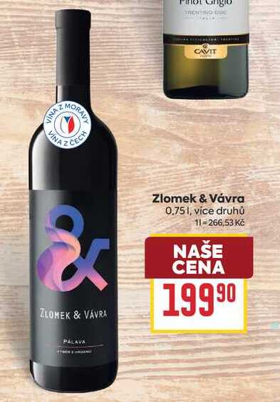 Zlomek & Vávra 0,75l